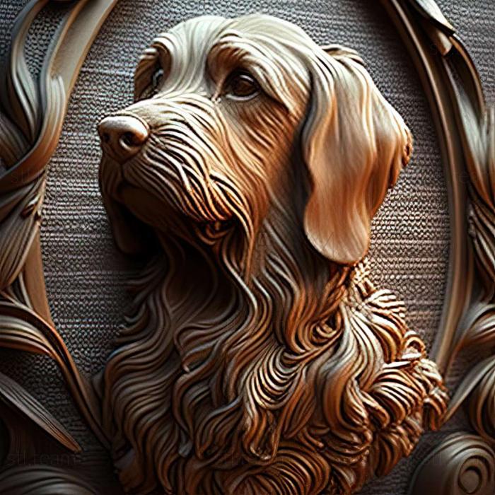 3D model Russian salon dog (STL)